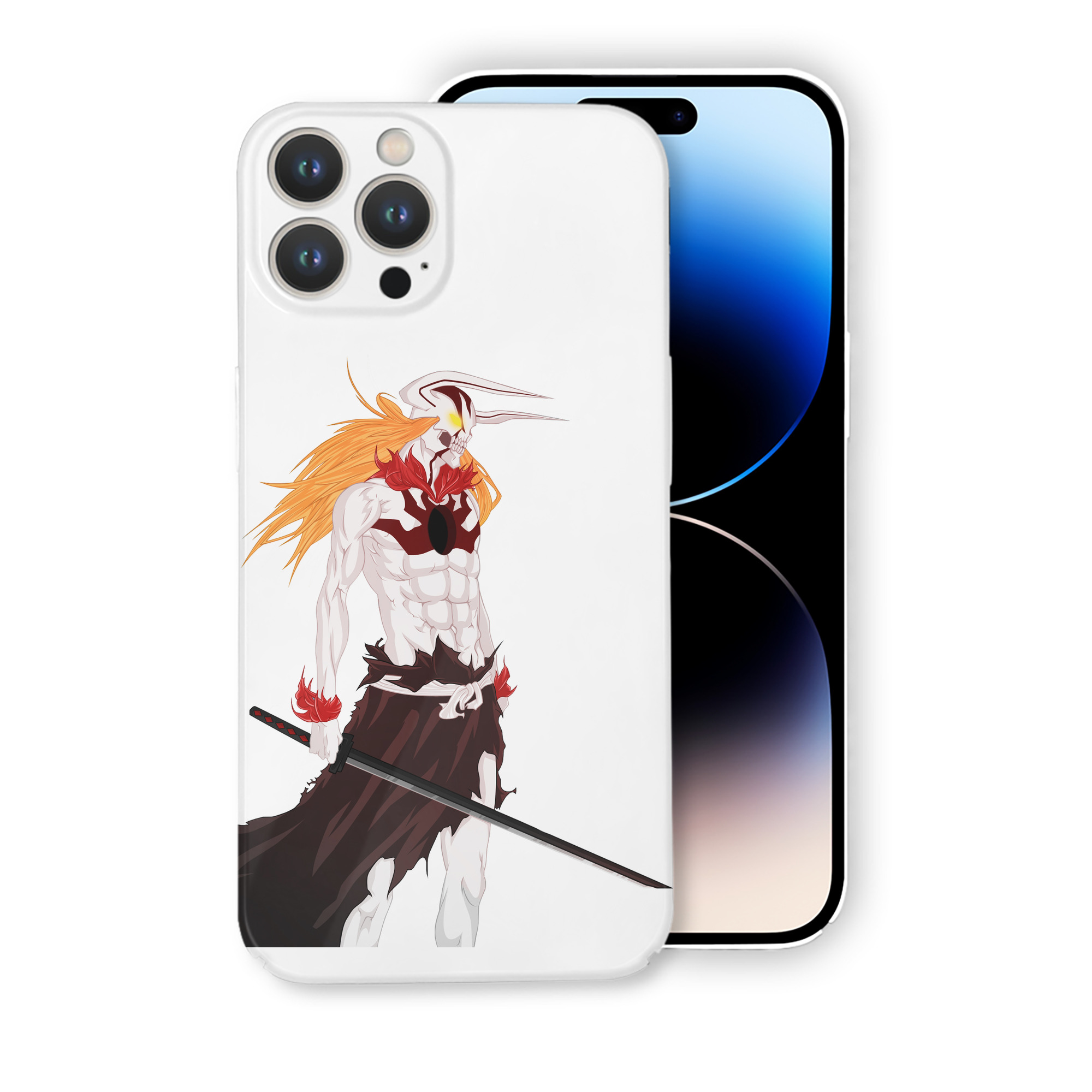 （画像用） ブリーチ 黒崎一護（くろさき いちご）BLEACH Kurosaki Ichigo 【iPhone 14シリーズ対応】ハードケース